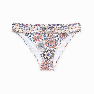 Bikinibroekje met omslag - WHITE - M