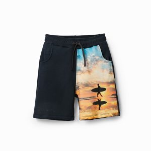 Short met surfscene - BLUE - 13/14
