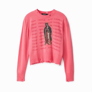 Trui met Guadeloupe - RED - S