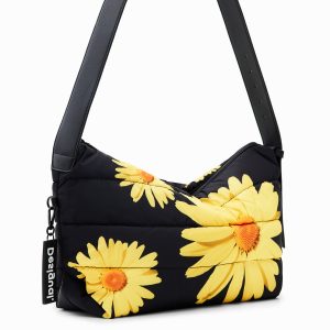 Grote gebloemde schoudertas M. Christian Lacroix - BLACK - U