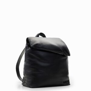 Kleine leren rugzak - BLACK - U