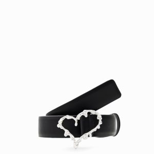 Leren riem Zalio - BLACK - 85