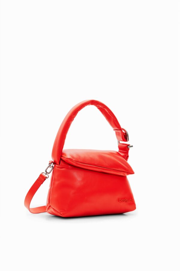 Middelgrote leren tas - ORANGE - U