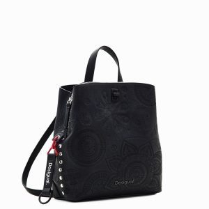 Geborduurde rugzak S - BLACK - U