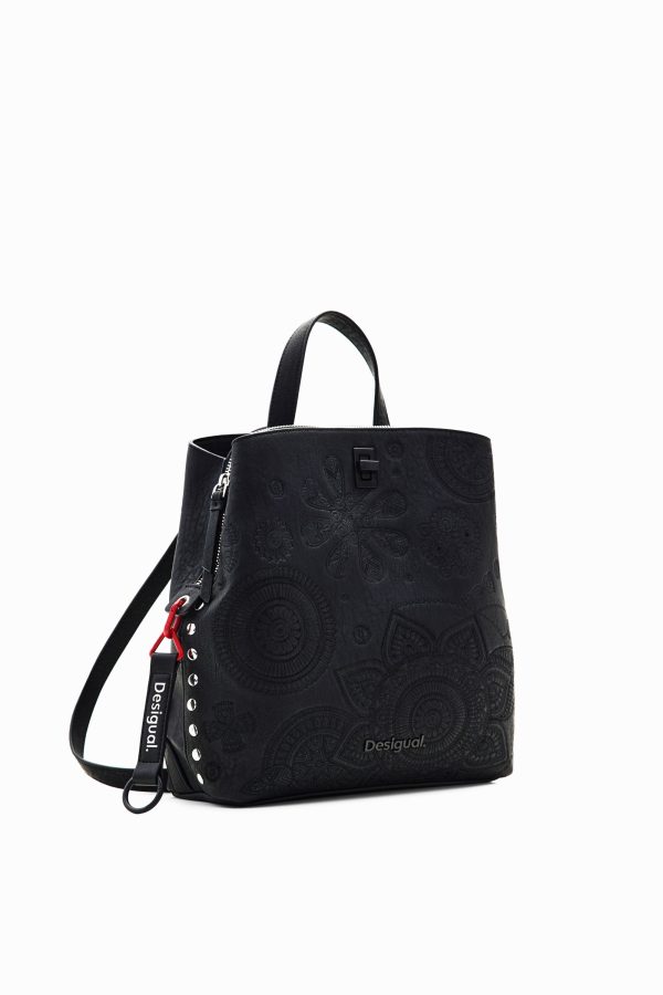 Geborduurde rugzak S - BLACK - U