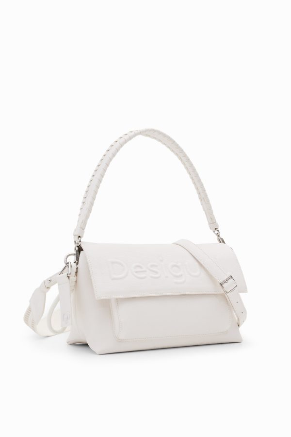 Schoudertas logo M - WHITE - U