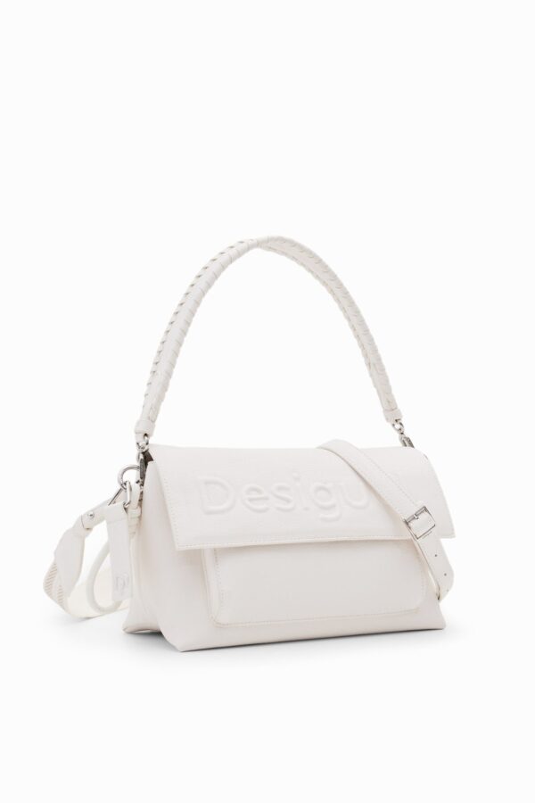 Schoudertas logo M - WHITE - U