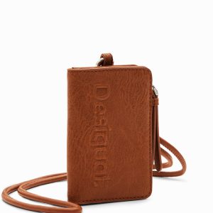 Portemonnee S logo koord - BROWN - U