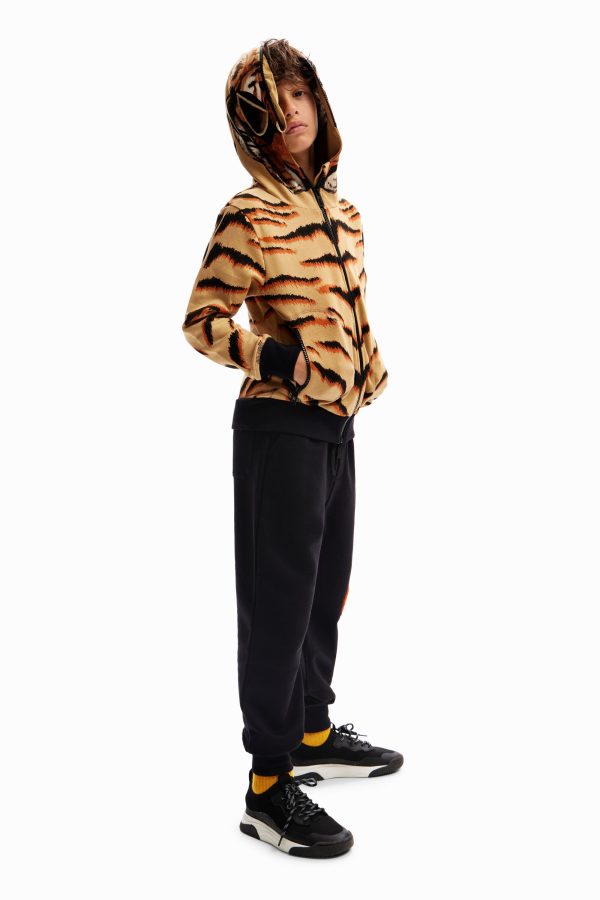 Capuchontrui tijger - YELLOW - 11/12