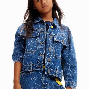 Denim truckerjack Smiley Originals ® - BLUE - 13/14