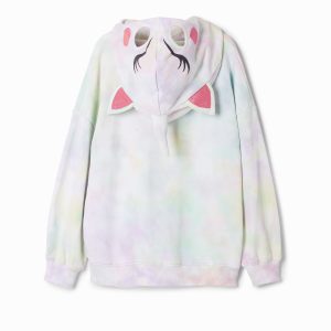 Sweatshirt eenhoorn tie-dye - MATERIAL FINISHES - L