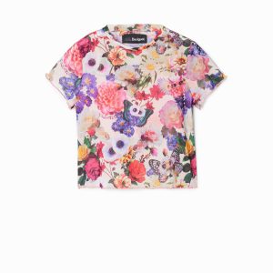 T-shirt tule fantasie - MATERIAL FINISHES - 5/6