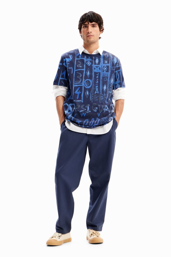 T-shirt - BLUE - S