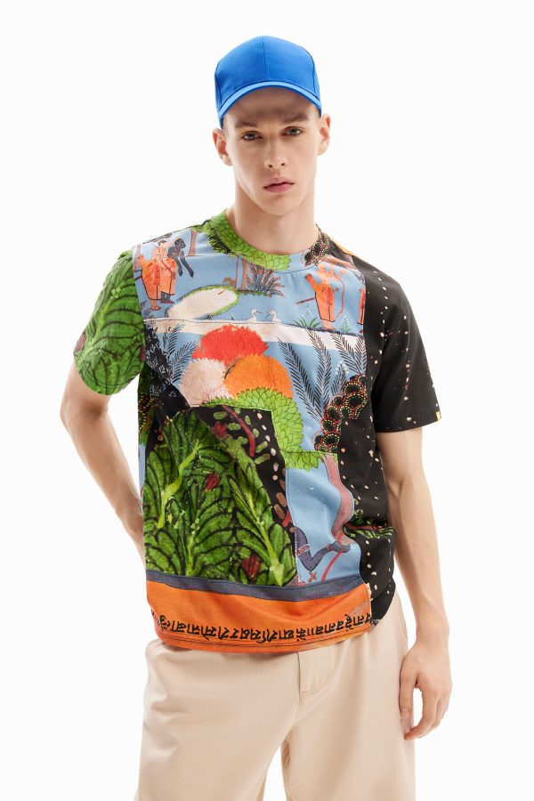 T-shirt - MATERIAL FINISHES - L