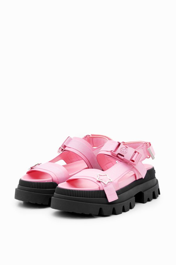 Sandalen plateauzool Tyler McGillivary - RED - 40
