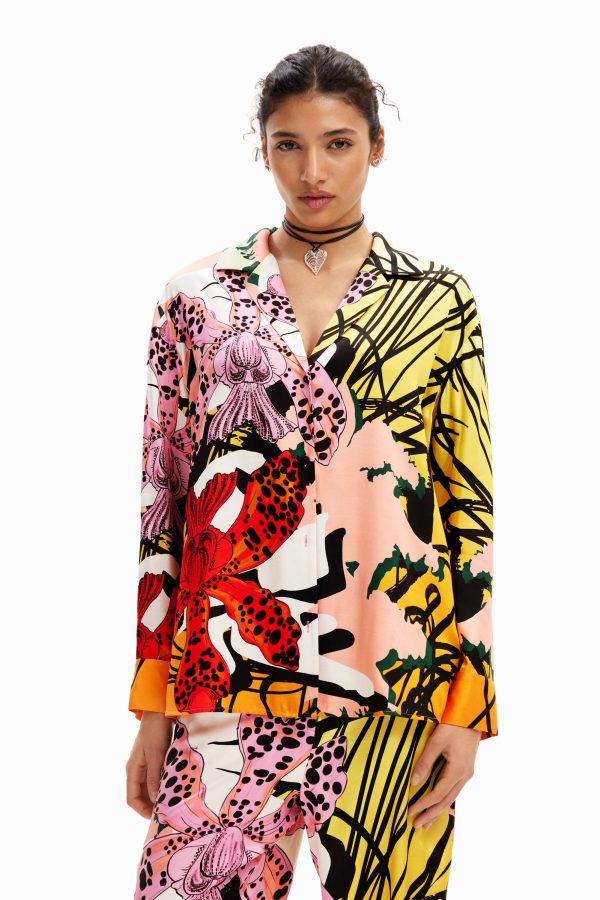 Shirt orchideeën M. Christian Lacroix - MATERIAL FINISHES - M
