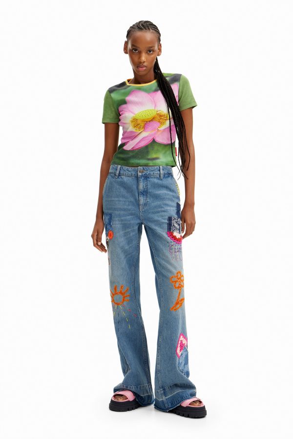 Flared jeans Tyler McGillivary - BLUE - S