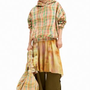 Veelkleurig vichy sweatshirt Collina Strada - MATERIAL FINISHES - S