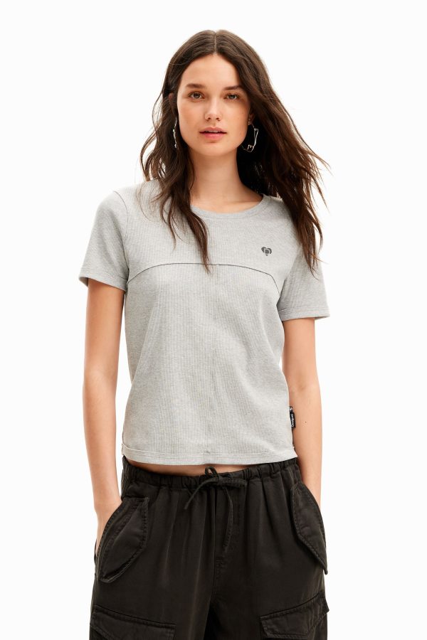 T-shirt patch naden - BLACK - S