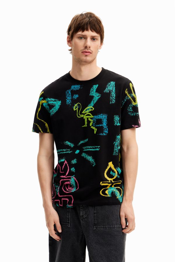 T-shirt - BLACK - XL