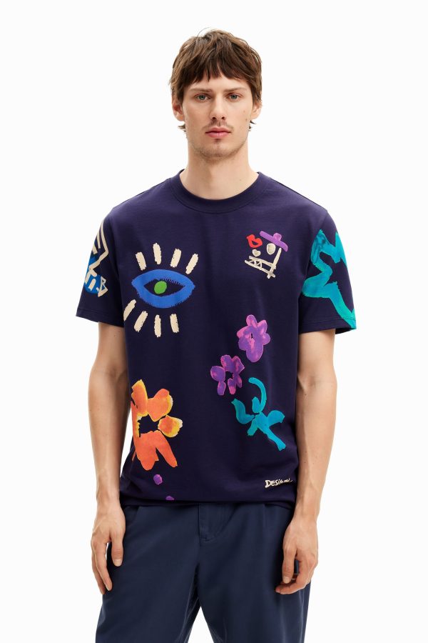 T-shirt - BLUE - M