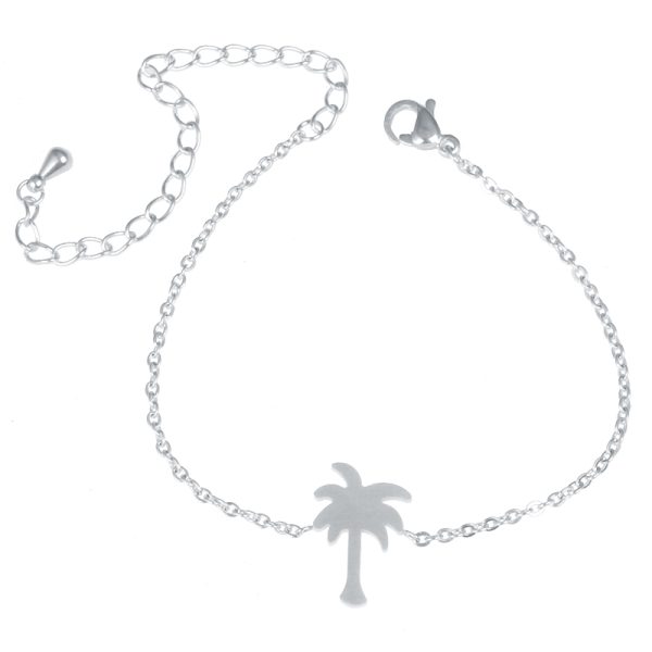 Cilla Jewels armband Palmtree Zilver