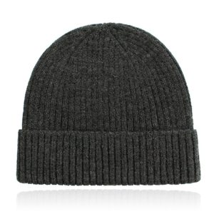 Classic Beanie Muts Dames - Dark Grey
