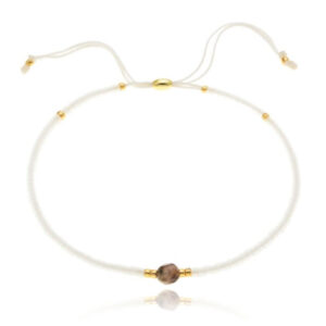 Deja Armband Miyuki Glas kralen - White