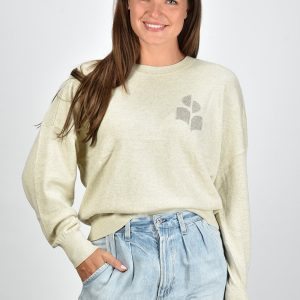 Marant Etoile trui Marisans PU0053FA-A1L59 grijs