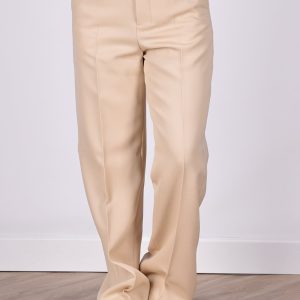 Ami Paris broek Wide Fit FTR423.WV0004 creme