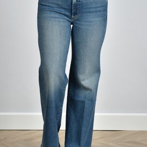 Mother jeans Roller Fray 1445-1008/B blauw