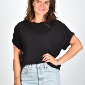 Citizens of Humanity t-shirt Lupita 9308-1496 zwart