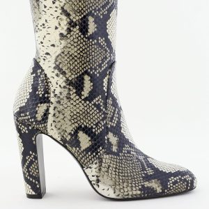 Stuart Weitzman enkellaarsjes Vida 100 Zip SG234 dierenprint