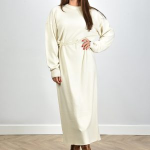 Extreme Cashmere jurk Weird cream