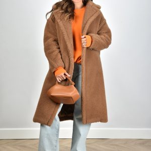 Max Mara jas Teddy bruin