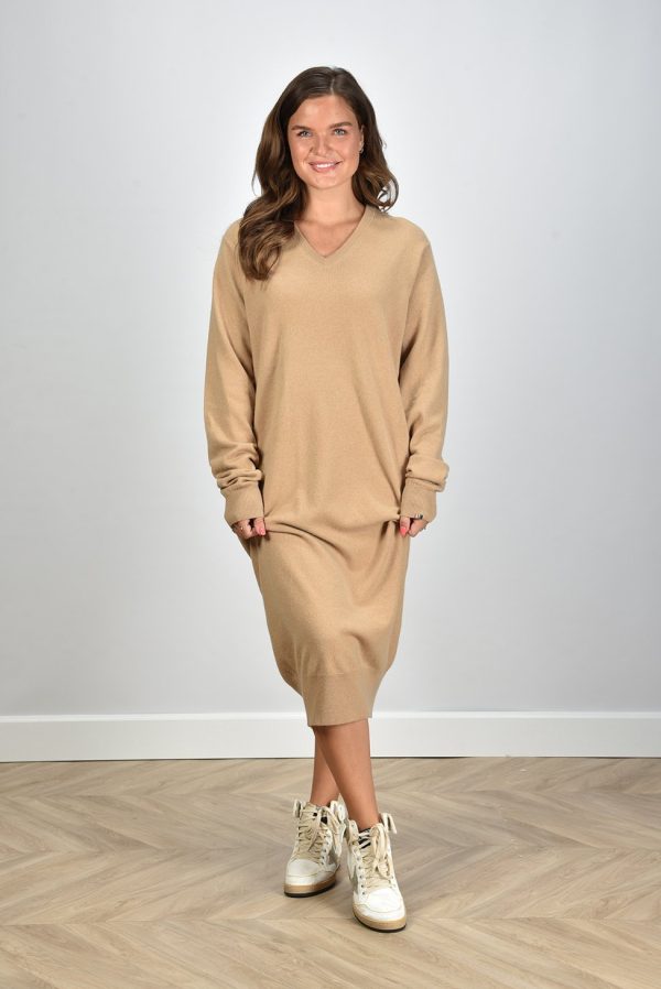 Extreme Cashmere jurk Merlin 187 camel