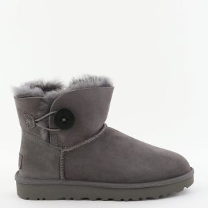 UGG enkellaarsjes Mini Bailey Button II 1016422 grey