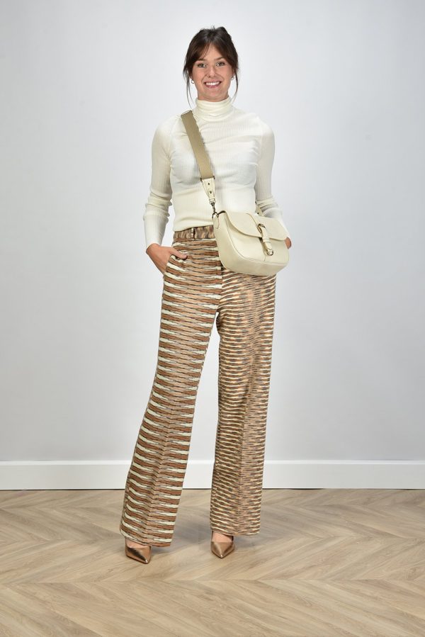 Missoni broek DS23WI2E-BK031H bruin