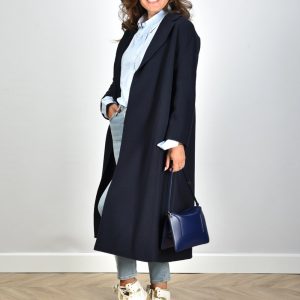 Max Mara jas Esturia 005 blauw