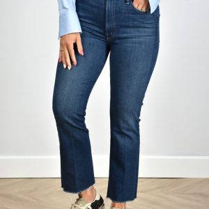 Mother jeans Hustler Ankle Fray 1117-686/C blauw