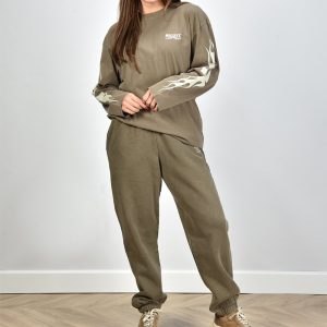 Rotate broek Enzyme Wash 7003612861 groen