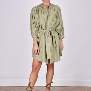 Sea Me Happy jurk Balloon Short Double Layered groen