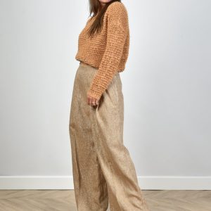 Forte_Forte broek 12025 honey