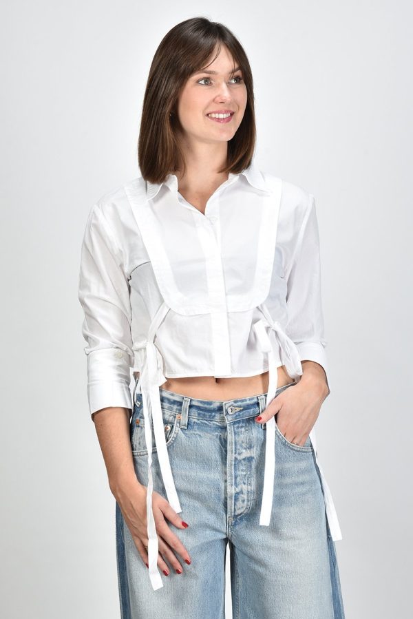 Citizens of Humanity blouse Virginia Tuxedo 9333 wit