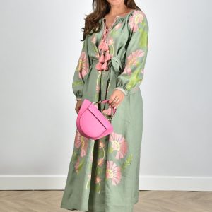 Sage & Ivy jurk Cornflower groen