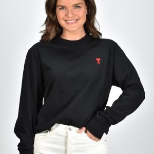 Ami Paris t-shirt ADC LS UTS200.701 zwart