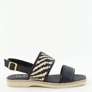 Hogan sandalen H660 HXW6600FH50T5R0SY9 zwart