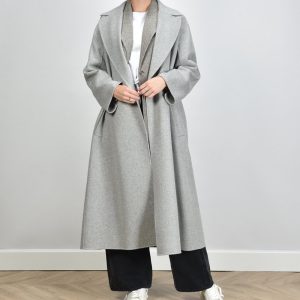 S Max Mara jas Elisa 018 grijs