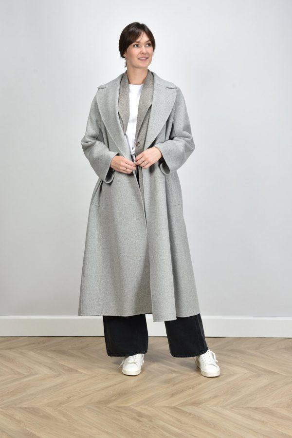 S Max Mara jas Elisa 018 grijs