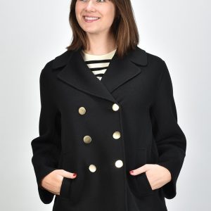 S Max Mara jas Margot 013 zwart